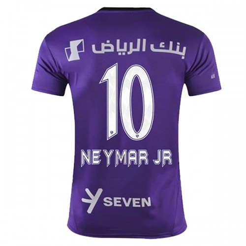 Echipament fotbal Al-Hilal Neymar Jr #10 Tricou Treilea 2024-25 maneca scurta Echipament fotbal Al-Hilal Neymar Jr #10 Tricou Treilea 2024-25 maneca scurta